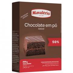 CHOCOLATE EM PO MAVALERIO 50% 200G