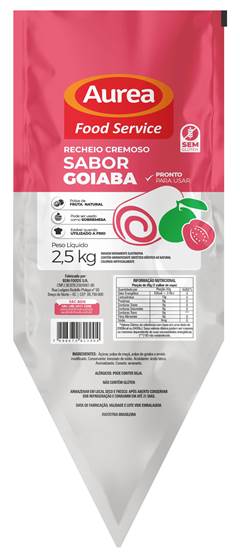 RECHEIO AUREA GOIABA 2,5KG